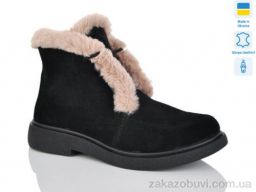 Ботинки Sali 377-1 чорний з. зима батал