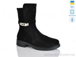 Ботинки Sali 181A чорний з. зима