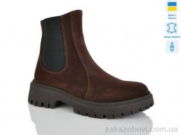 Ботинки Sali 187 шоколад. з. зима