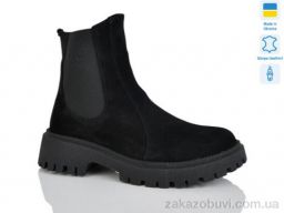 Ботинки Sali 187 чорний з. зима