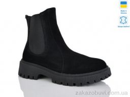 Ботинки Sali 188 чорний з. зима