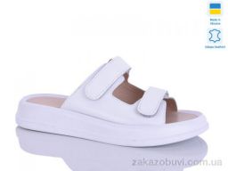 Шлепки Sali 248 білий к.