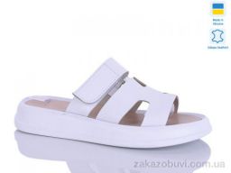 Шлепки Sali 8 білий к.