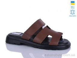 Шлепки Sali 8-2 карамель к.