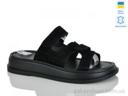 Шлепки Sali 9 чорний з.