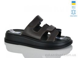 Шлепки Sali 9 коричн.к.