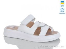 Шлепки Sali 9 білий к.