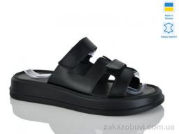 Шлепки Sali 9 чорний к.