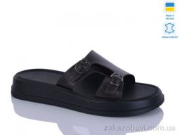 Шлепки Sali 11 шоколад к.