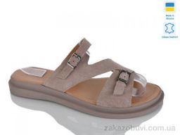 Шлепки Sali 53 капучин.з.