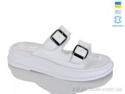 Шлепки Sali 91 білий к.