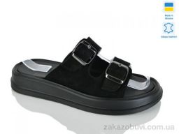 Шлепки Sali 91 чорний з.