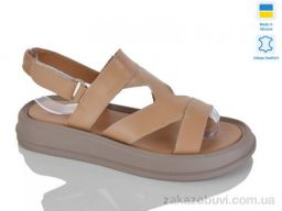 Босоножки Sali 2126 карамель к.