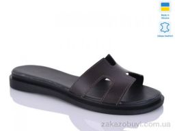 Шльопанці NO BRAND 501 корич.к.