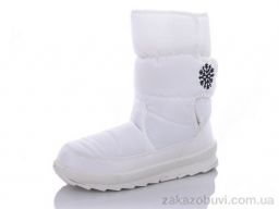 Дутики Selena 112-8 біл.сніж.б/п