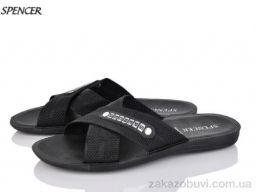 Шлепки Spencer 0301 чорний