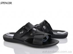 Шлепки Spencer 2402 чорний