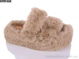 Тапки Super Gear PV08 camel