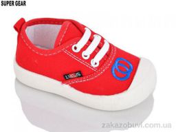 Кеды Super Gear 01-737 red