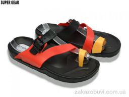 Шлепки Super Gear A01-2468 black