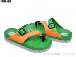 Шлепки Super Gear A01-2468 green