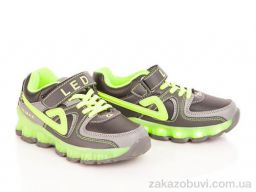 Кроссовки Veer-Demax D8066-3 green-grey