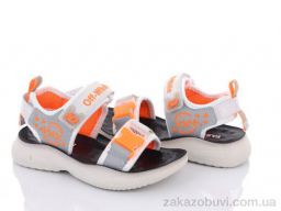 Сандалии Violeta DL47(B10) grey-orange