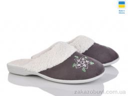 Тапки Vladimir Кредо 13ДР116 вишивка сірий