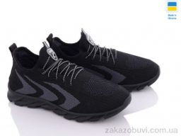 Кроссовки Vladimir Кредо Укр 23-35-1 чорно-сірий