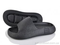 Шлепки Захар-Gold 2023-8 black піна