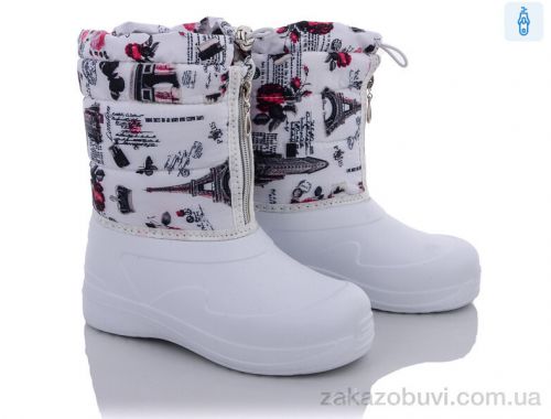 Сапоги из пены Vladimir Кредо Украіна 19-д-26 білий Сапоги из пены Vladimir Кредо Украіна 19-д-26 білий