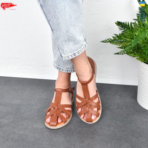 miss curry \ Босоножки ARTO 171 рудий к. #2