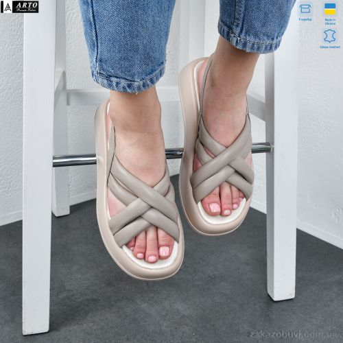 miss curry \ Босоножки ARTO 0170 латте к. #2