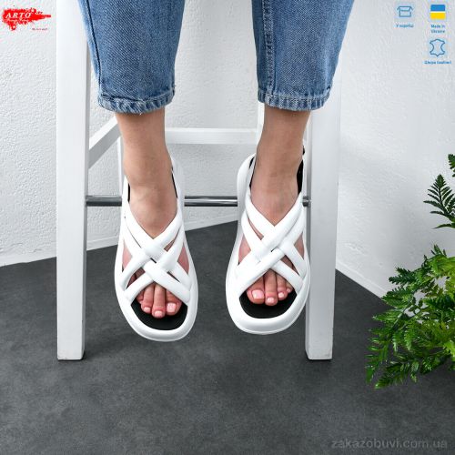 miss curry \ Босоножки ARTO 0170 білий к. #2