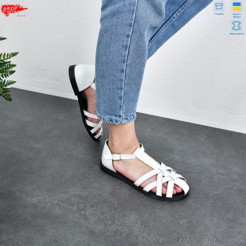 miss curry \ Босоножки ARTO 171 білий к. #2