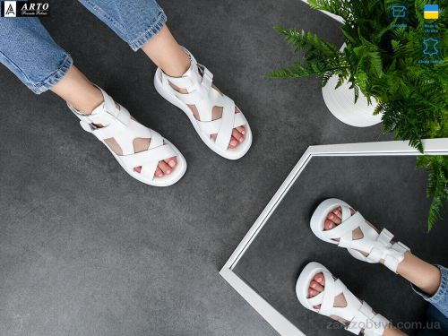 miss curry \ Босоножки ARTO 175 білий к. #2