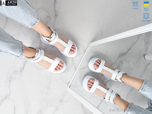 miss curry \ Босоножки ARTO 421 білий к. #2