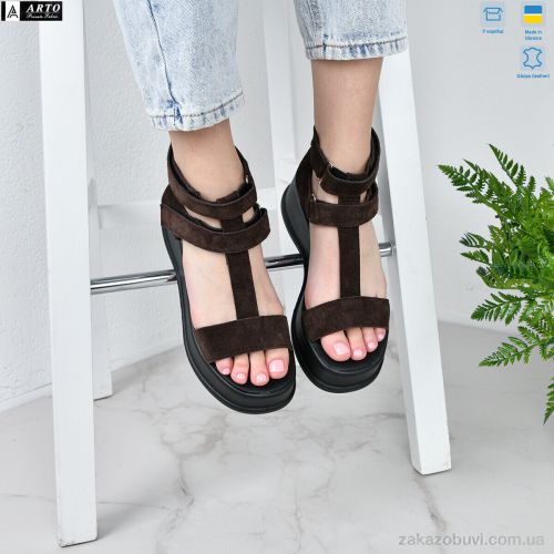 miss curry \ Босоножки ARTO 421 коричн. з. #2