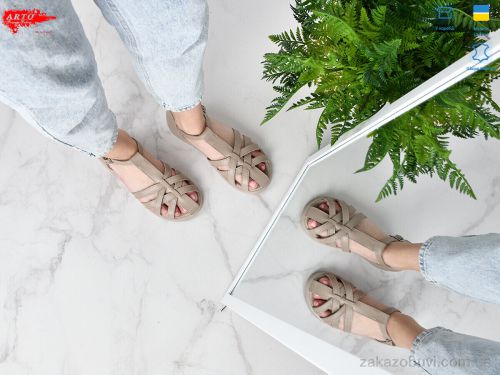 miss curry \ Босоножки ARTO 171 латте к. #2