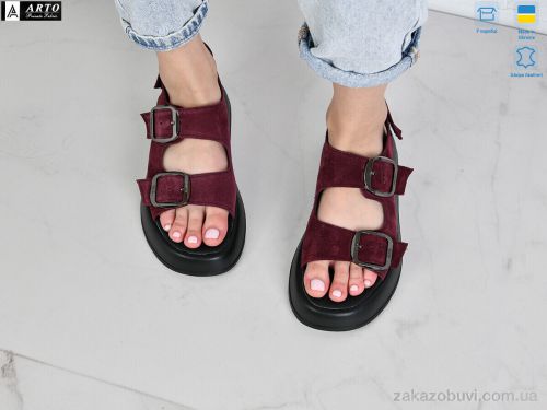 miss curry \ Босоножки ARTO 414 бордо з. #2