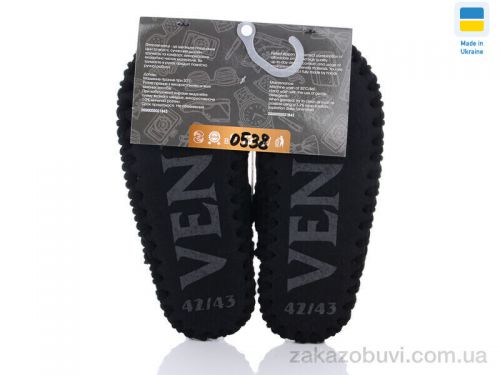 Pantyhose \ Тапки Active 0538 чорний #2