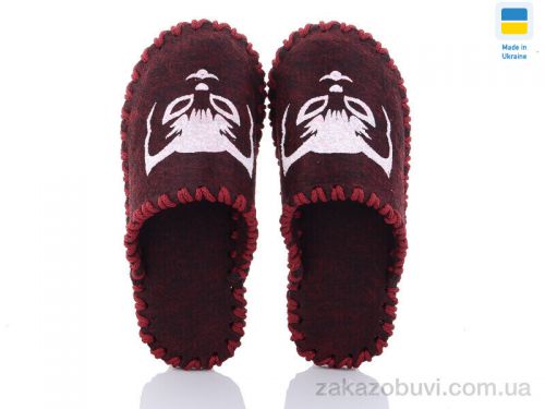 Pantyhose \ Тапки Active 218W бордовий #2