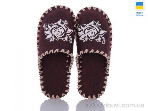 Pantyhose \ Тапки Active 271 бордовий #2