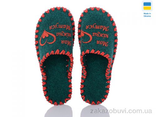 Pantyhose \ Тапки Active 163W зелений #2