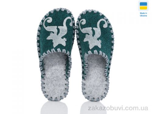 Pantyhose \ Тапки Active 217W зелений #2