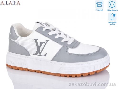  \ Кроссовки Ailaifa 2056 white-grey #2