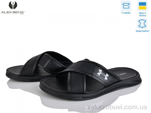  \ Шлепки Alex Bens Анд. Чорний #2