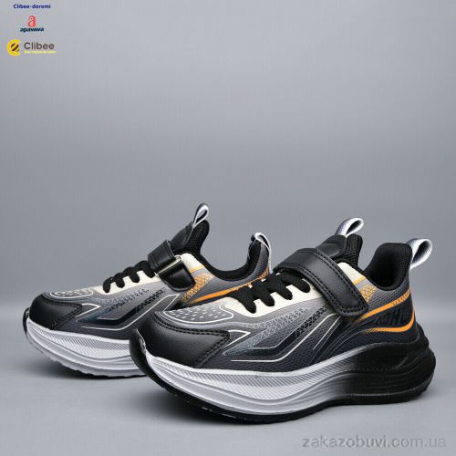 Alisa Line \ Кроссовки Clibee-Doremi LC191-4 black-khaki #2