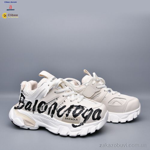 Bdds \ Кроссовки Clibee-Doremi 59-1030A beige-black #2