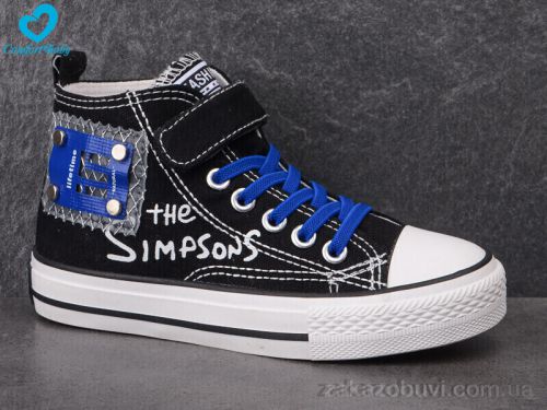 Anmei \ Кеды Comfort-baby 9111В чорно-синій #2